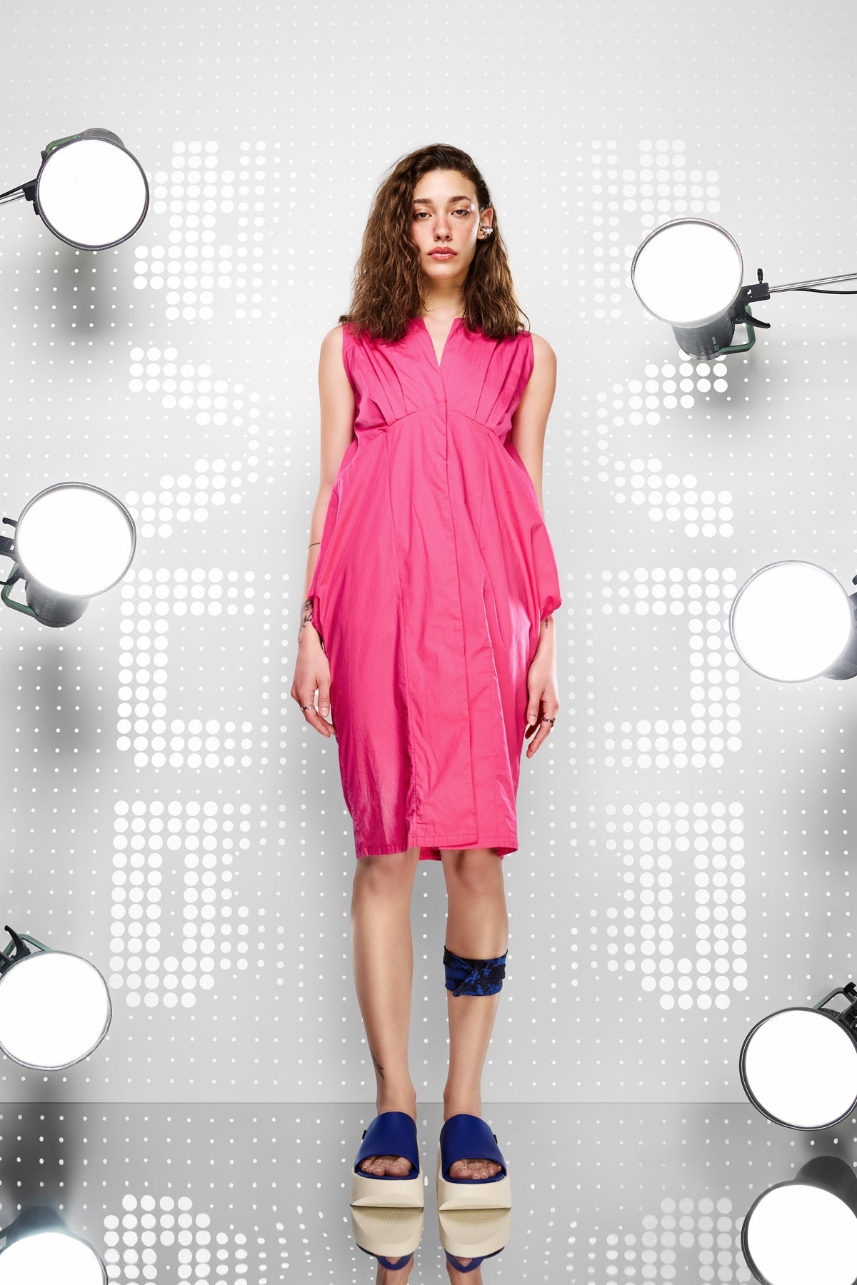 Pembe  Elbise 15410
