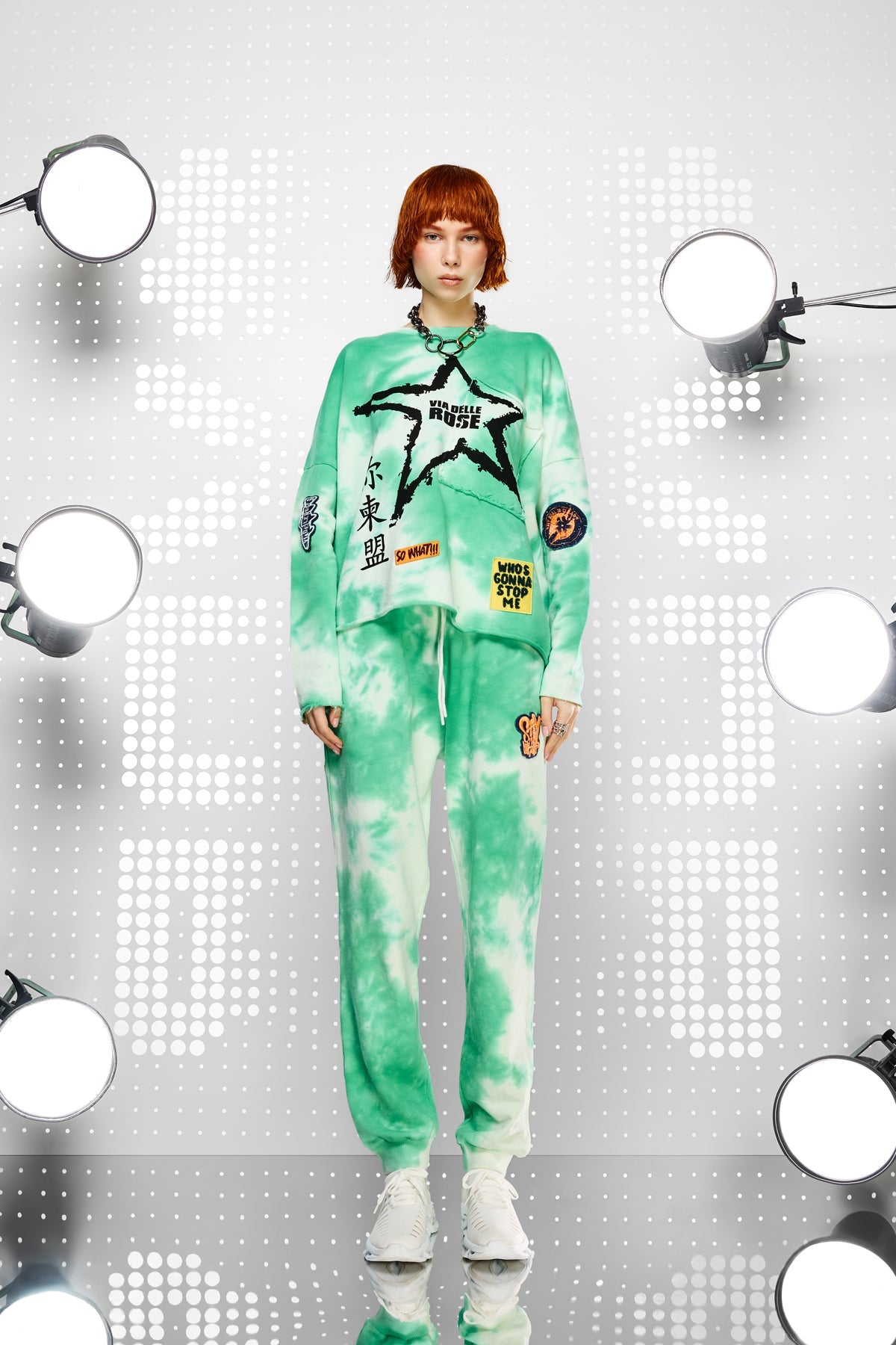 Yesil Ekru  Sweatshirt 15455