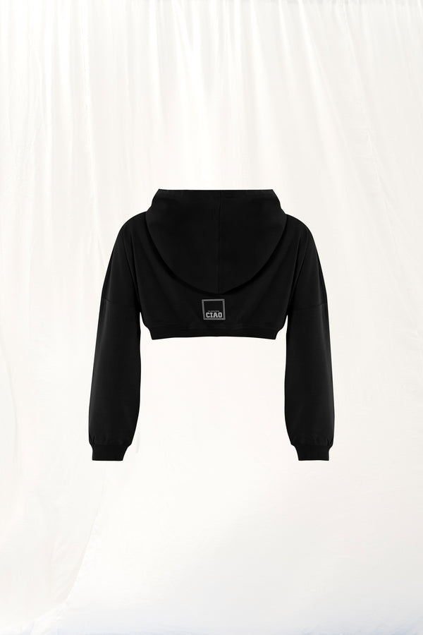 Siyah Bolero Sweatshirt 17006