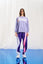 Lila Baskılı Sweatshirt 17044