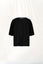 Siyah Keten T-shirt 17096