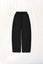 Siyah Poplin Baggy Pantolon 17107