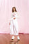 Beyaz Poplin Baggy Pantolon 17107