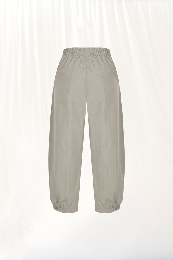 Bej Poplin Pantolon 17108