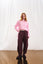 Bordo Poplin Pantolon 17108