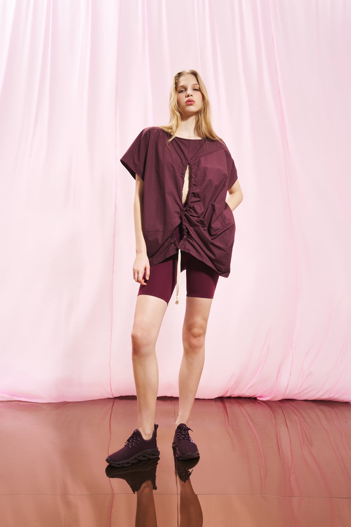 Bordo Poplin Tunik 17109