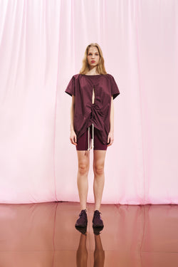 Bordo Poplin Tunik 17109