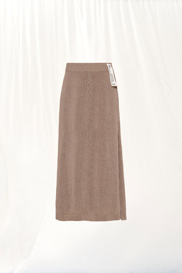 Vizon Triko Midi Etek 17176