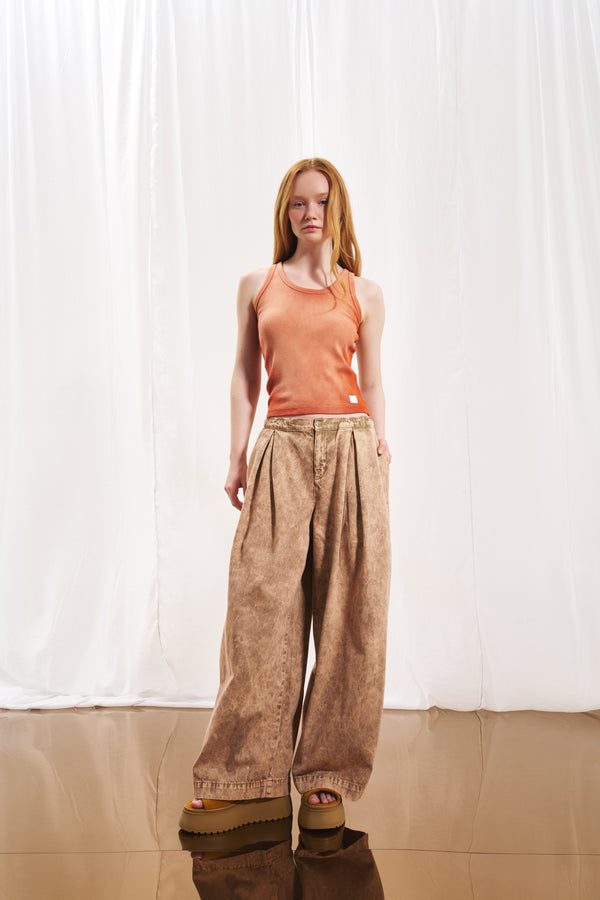 Vizon Piliseli Baggy Pantolon 17200