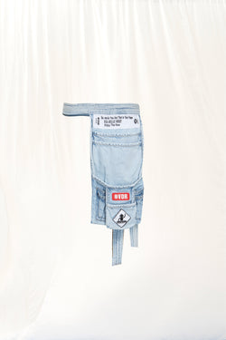 Açık Mavi Denim Kemer Aksesuar 17202