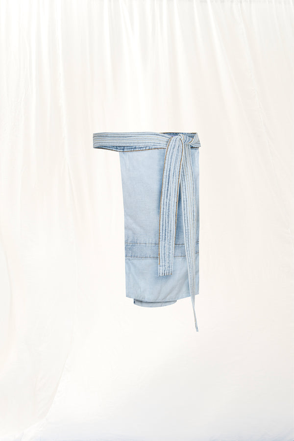 Açık Mavi Denim Kemer Aksesuar 17202