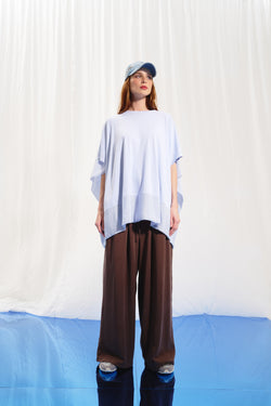 Lila Oversize Tunik 17237