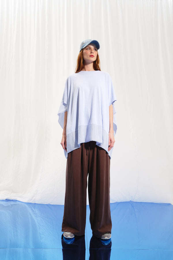 Lila Oversize Tunik 17237