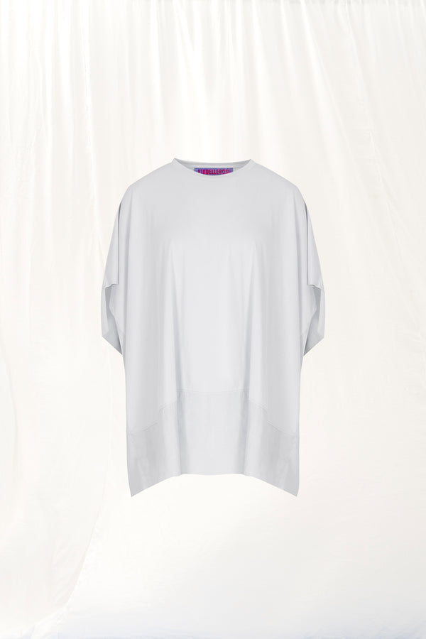 Beyaz Oversize Tunik 17237