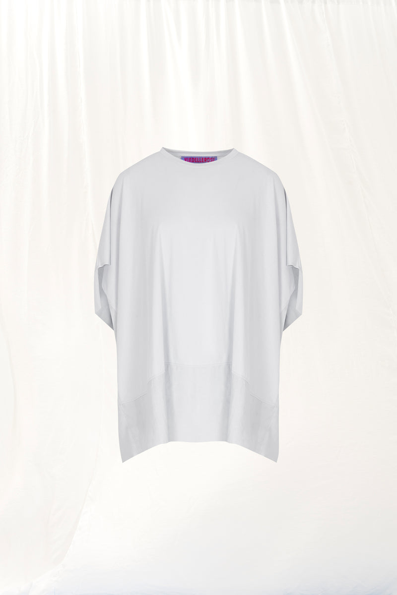Beyaz Oversize Tunik 17237