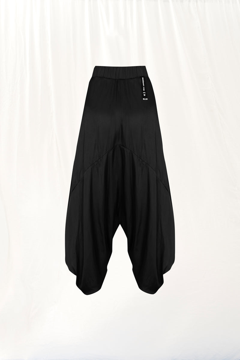Siyah Dökümlü Pantolon 17284