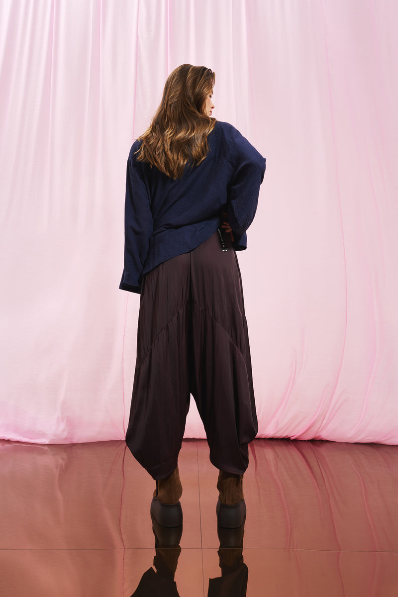 Bordo Dökümlü Pantolon 17284