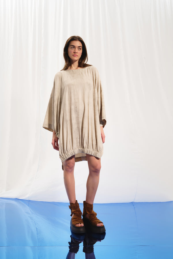 Bej Oversize Tunik 17286