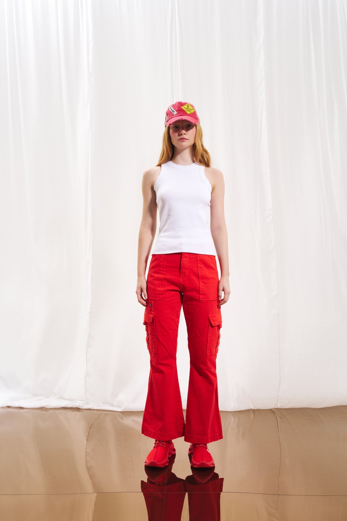Mercan Flare Denim Pantolon 17352