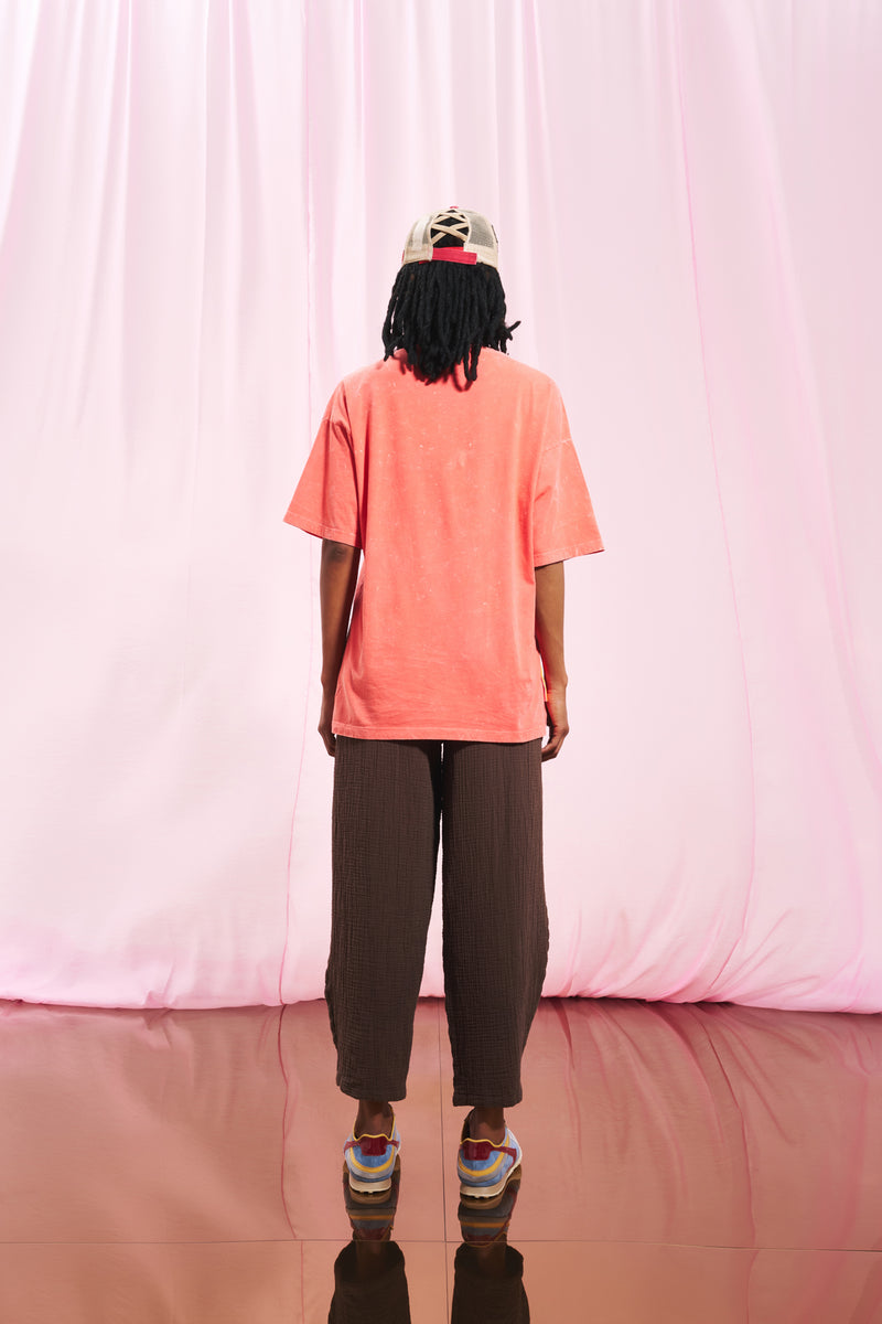 Mercan Baskılı T-shirt 17354