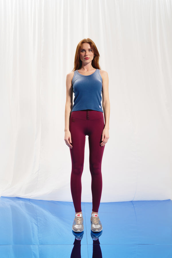 Lacivert Soluk Efekt Fitilli Atlet 17366