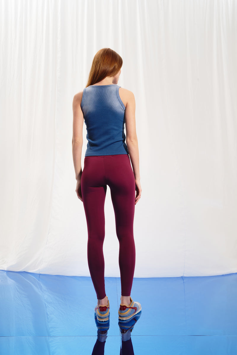 Lacivert Soluk Efekt Fitilli Atlet 17366