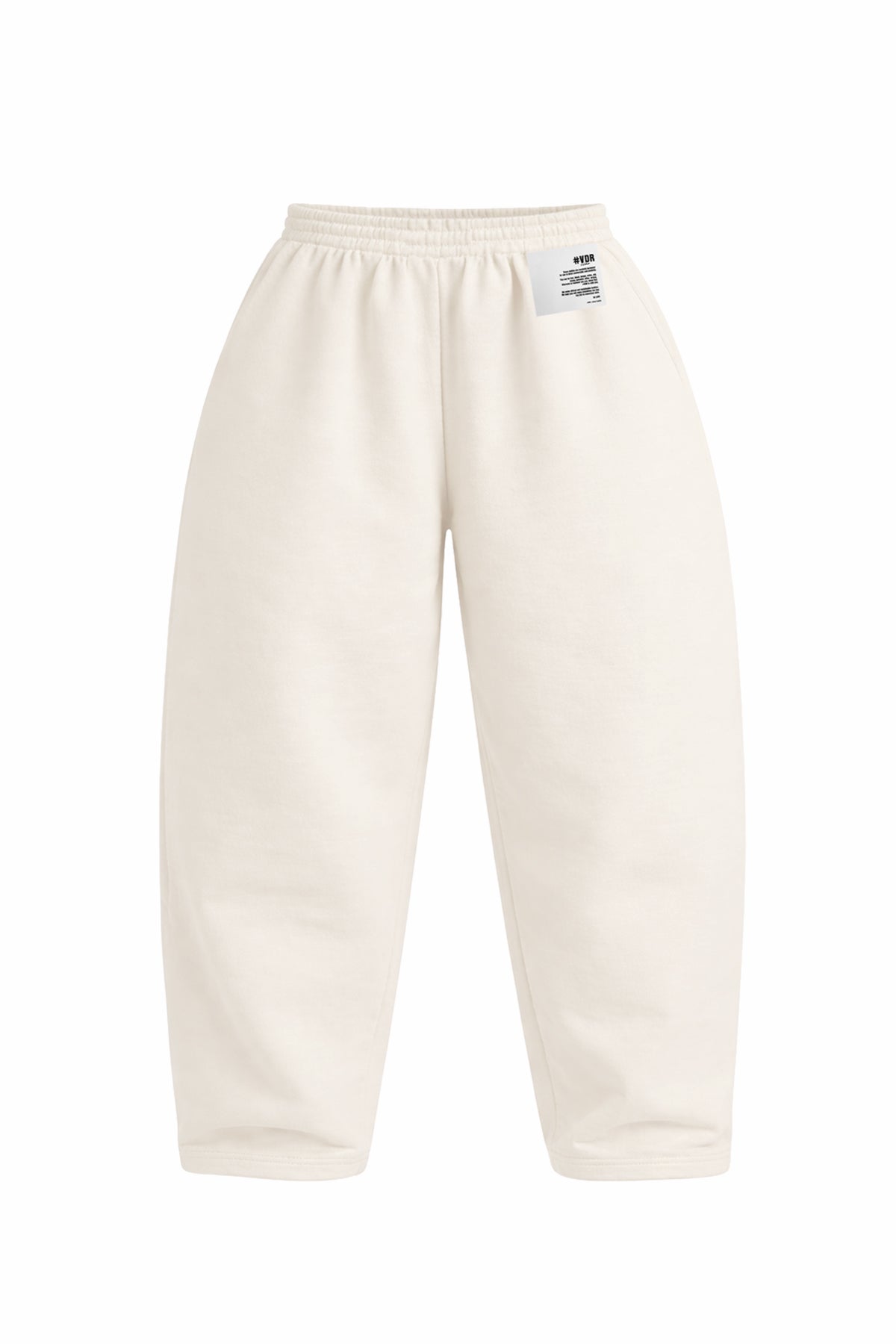 Ekru Pile Detaylı Baggy Pantolon 19041
