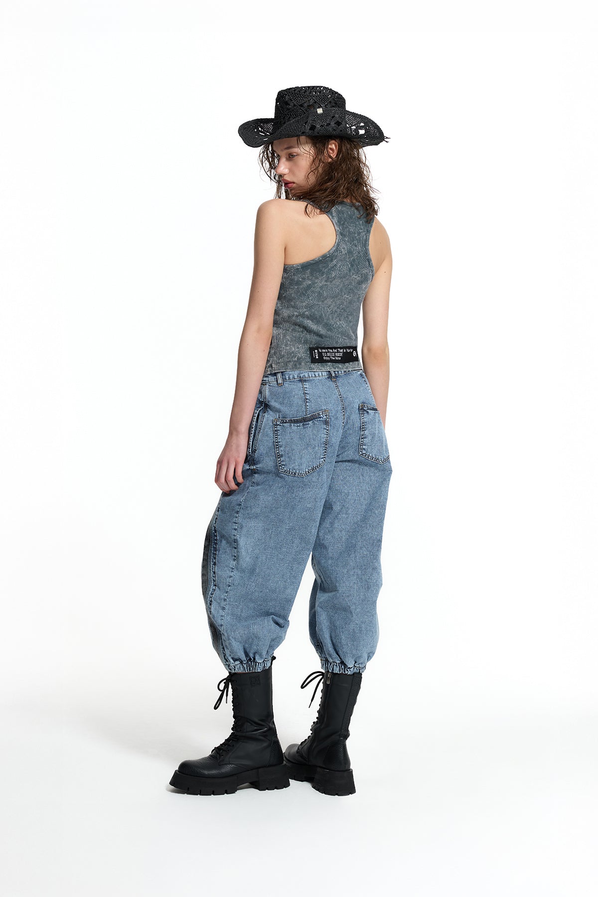Mavi Önden Dikiş Detaylı Denim Jogger Pantolon 19057