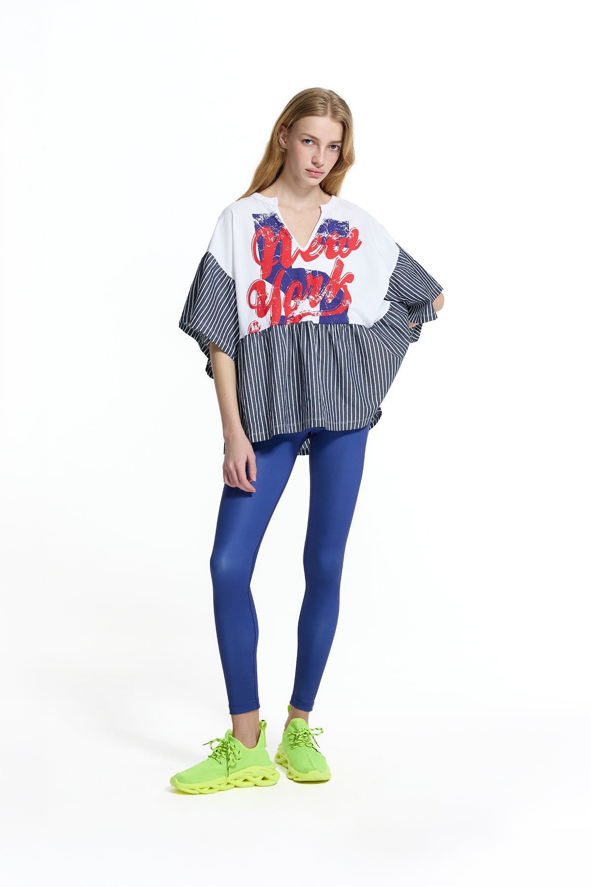 Mavi Korse Bel Tayt 19114