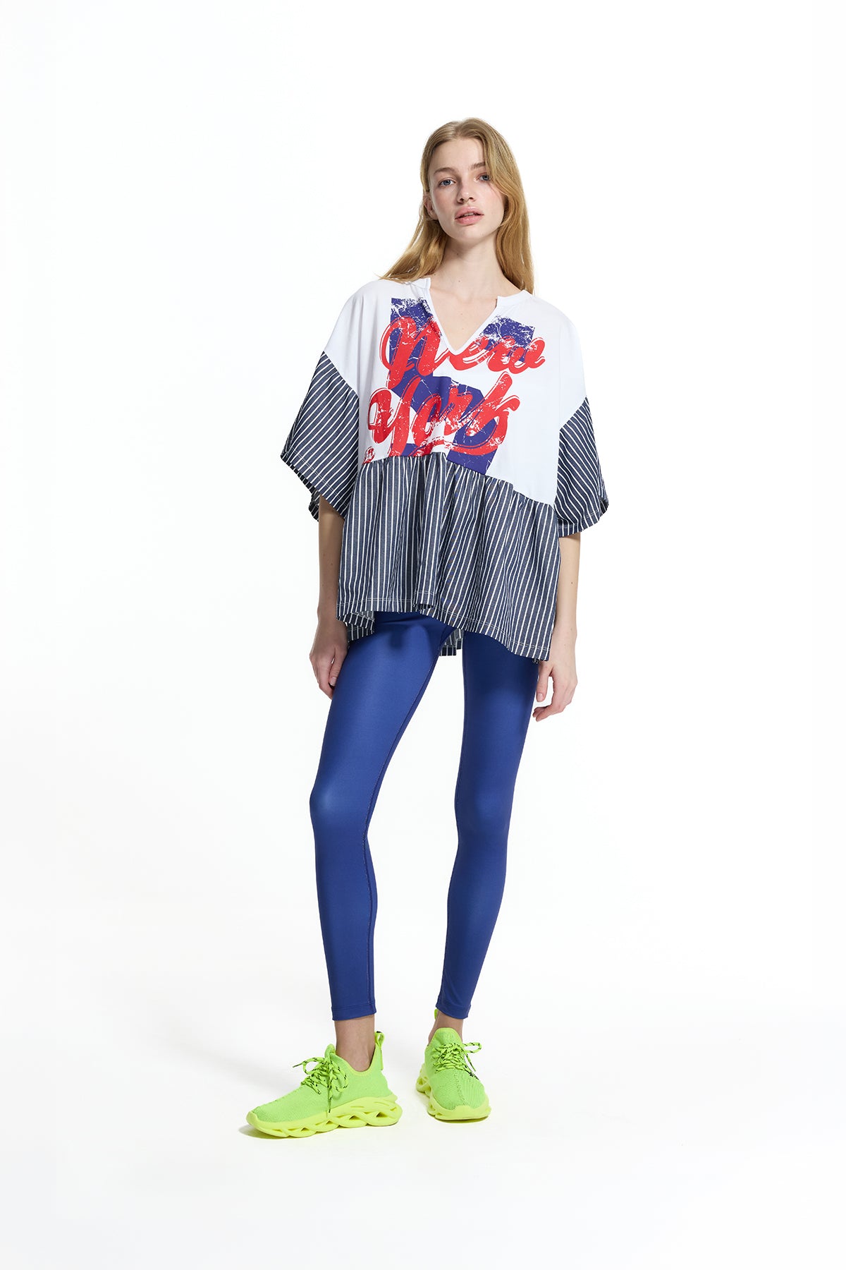 Mavi Korse Bel Tayt 19114