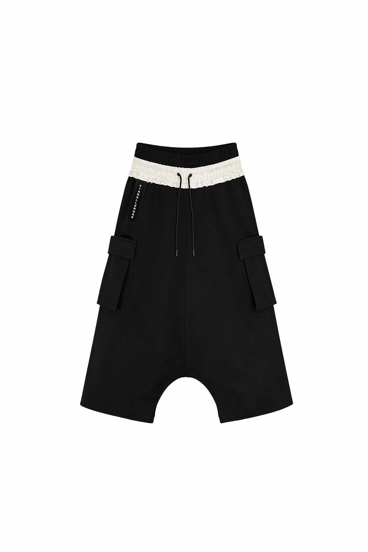 Siyah Şalvar Siluet Kargo Pantolon 19199