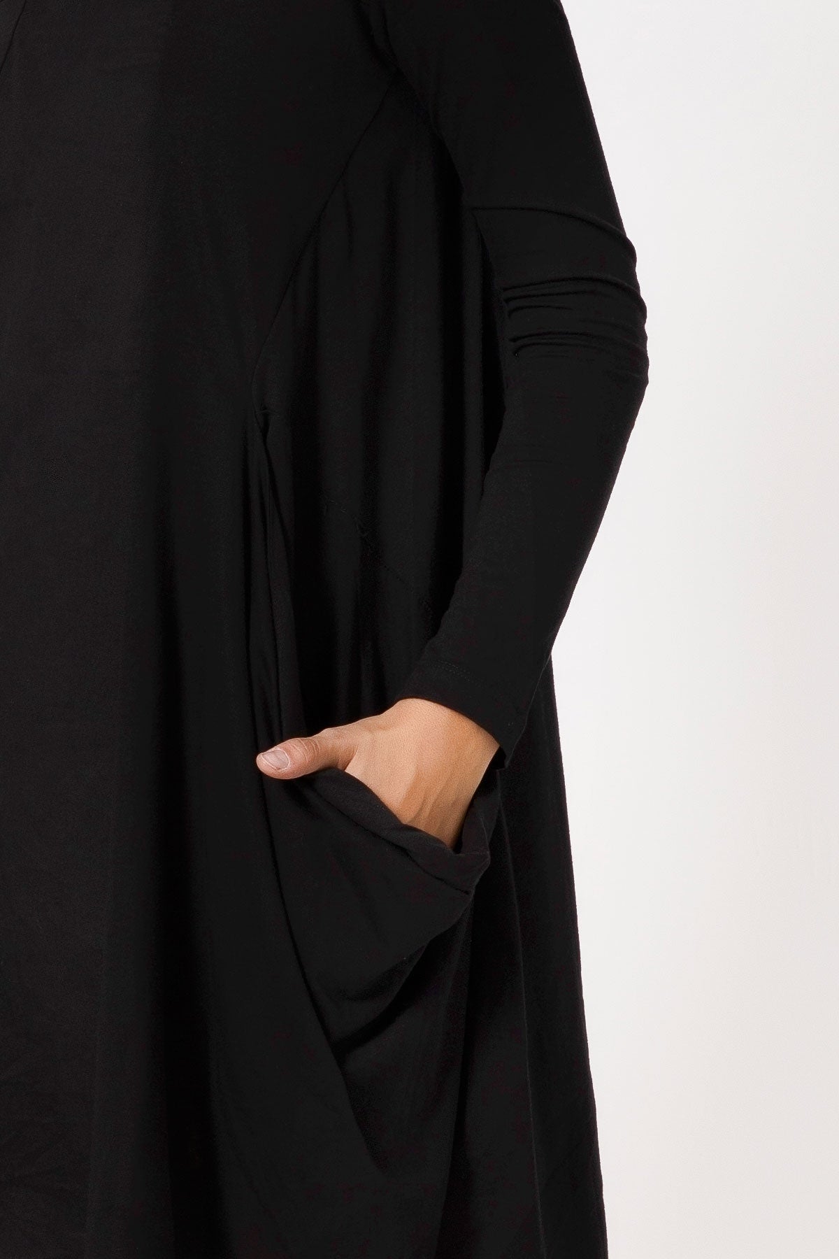 Siyah  Elbise 4497