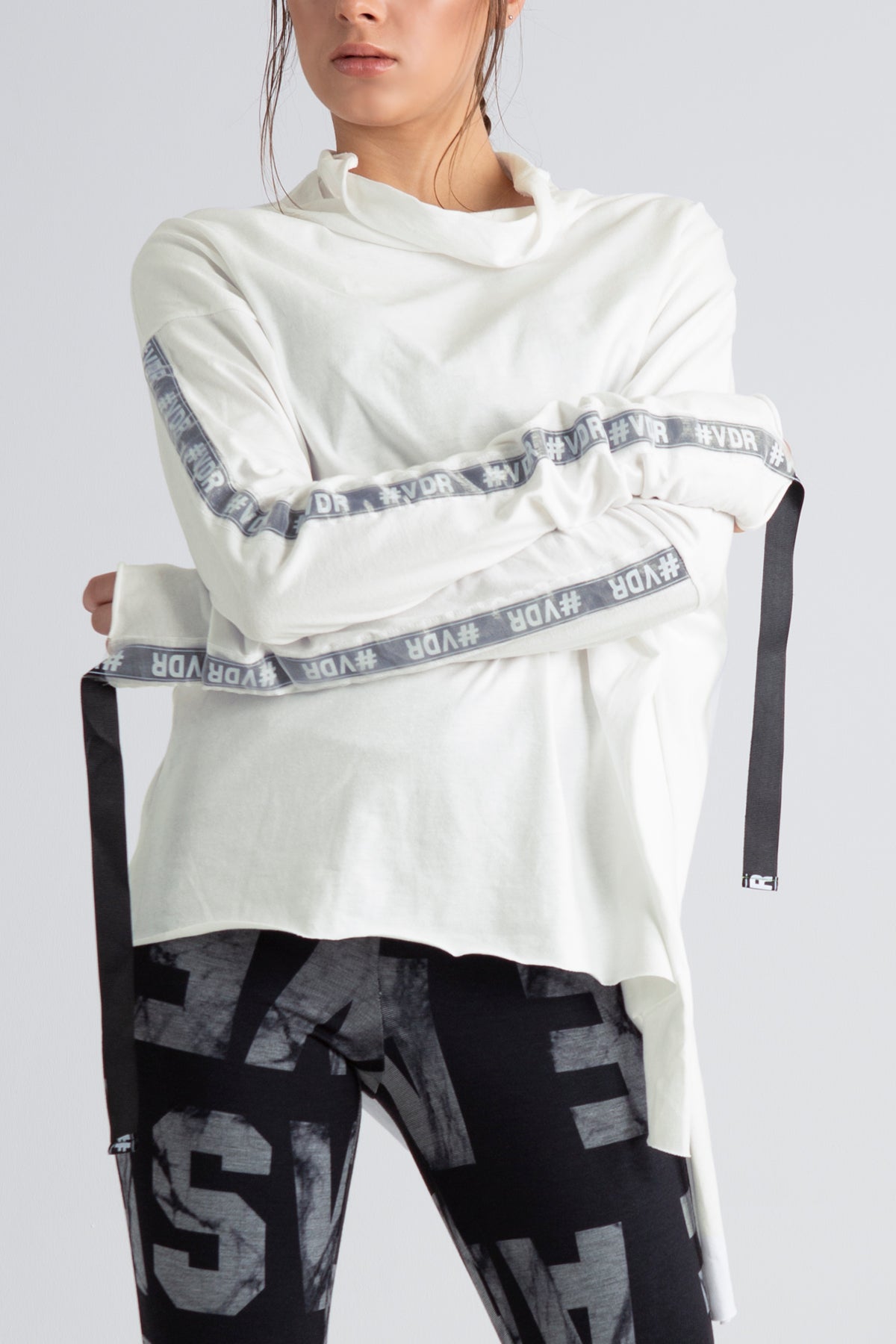 Ekru  Uzun T-shirt 6071