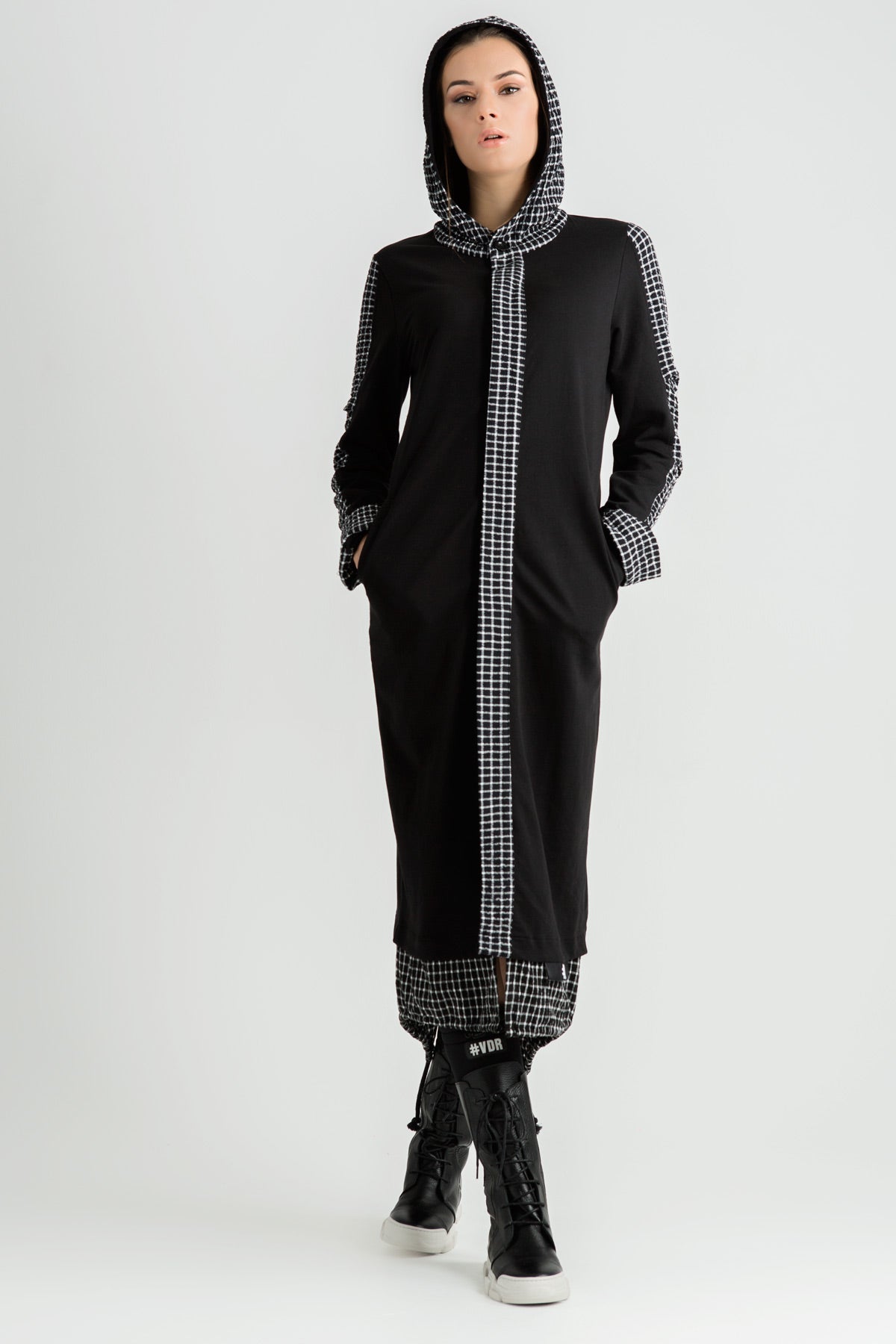 Siyah  Elbise 6221