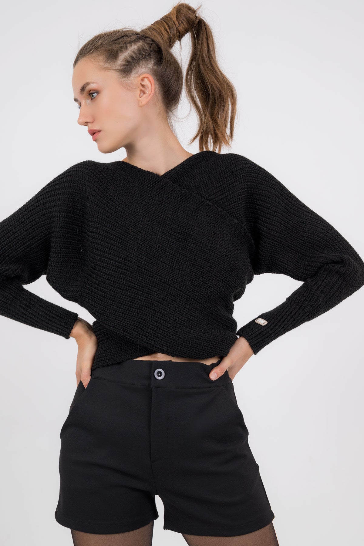 Siyah  Bolero 8007