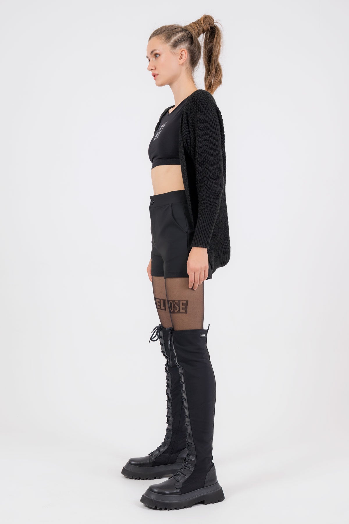 Siyah  Bolero 8007