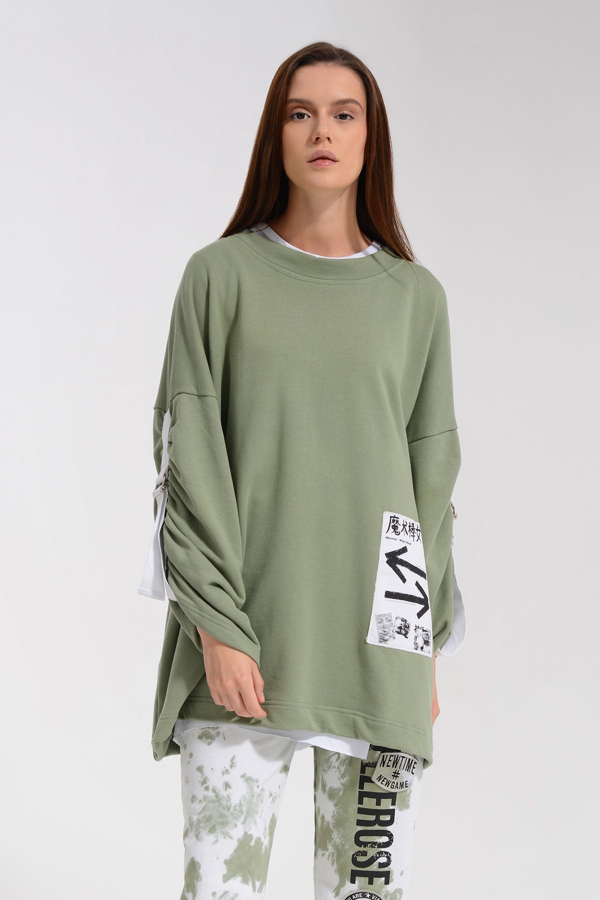 Su Yesili  Sweatshirt 8068