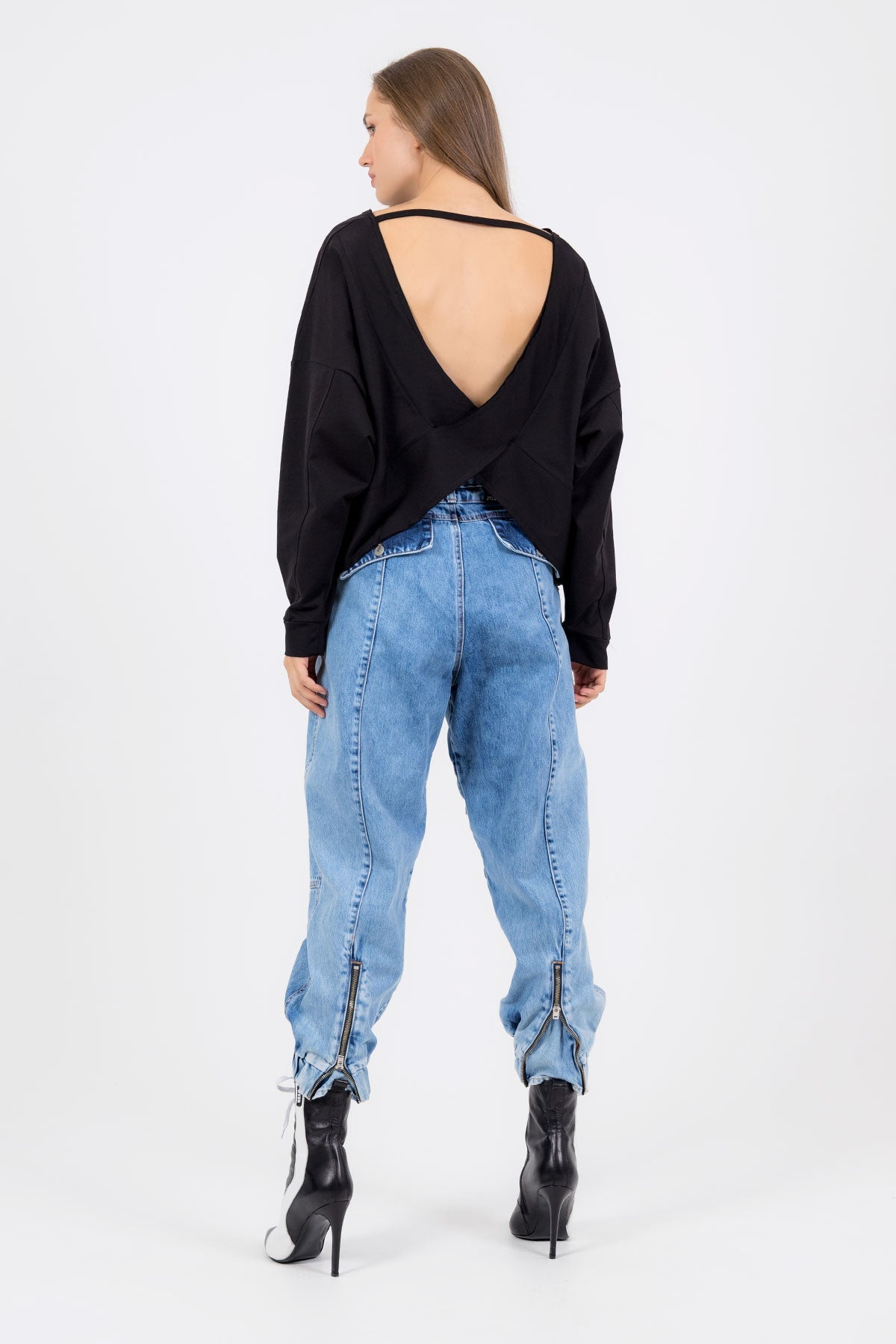 Siyah  Sweatshirt 8400