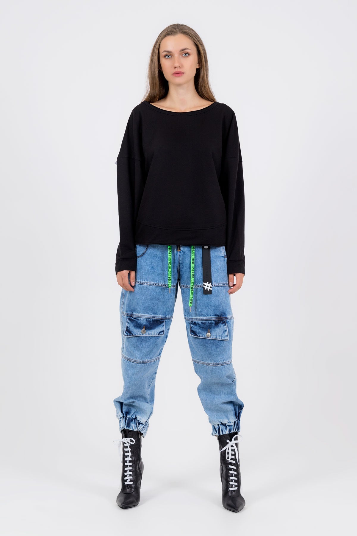 Siyah  Sweatshirt 8400