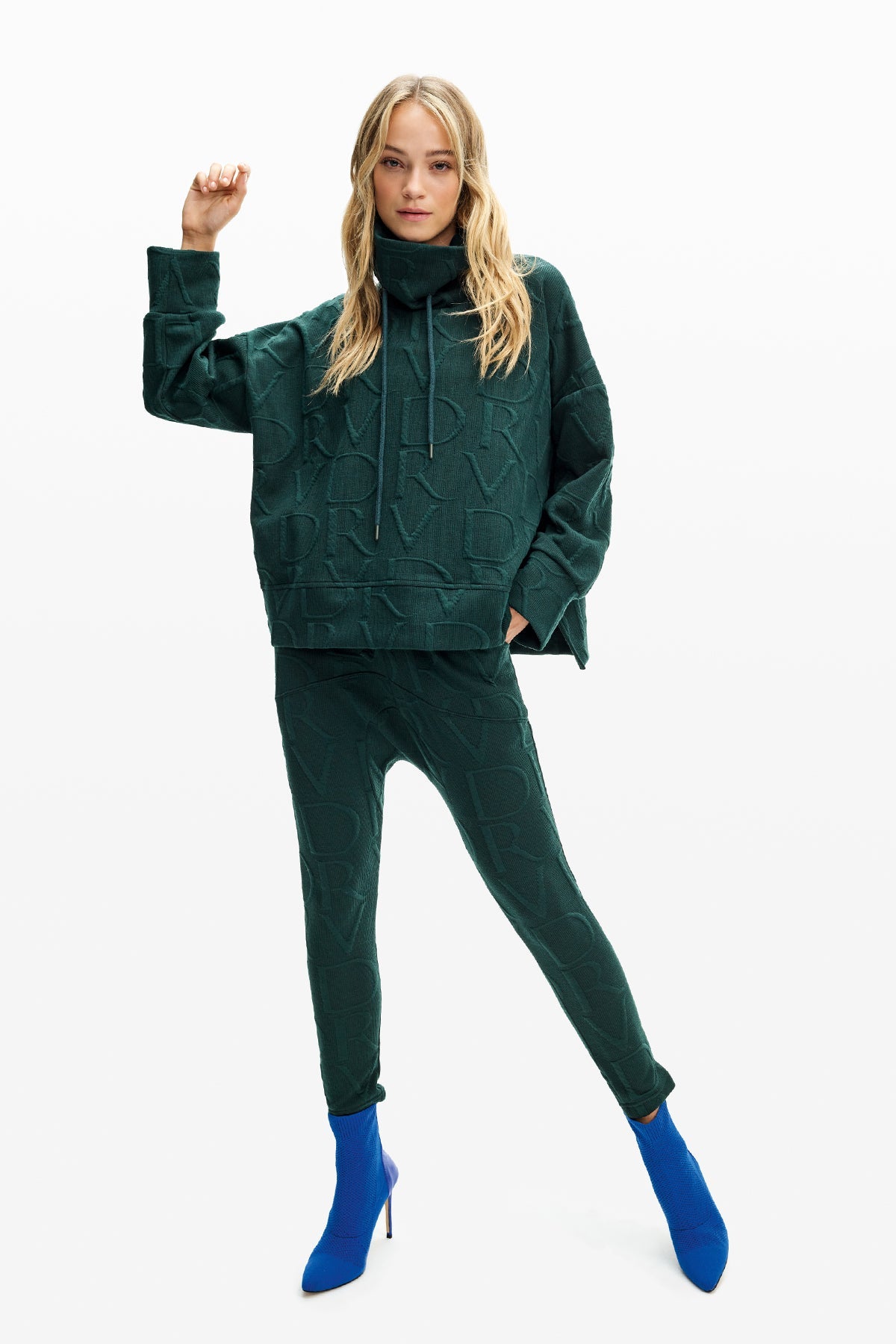 Koyu Yesil  Pantolon 10083