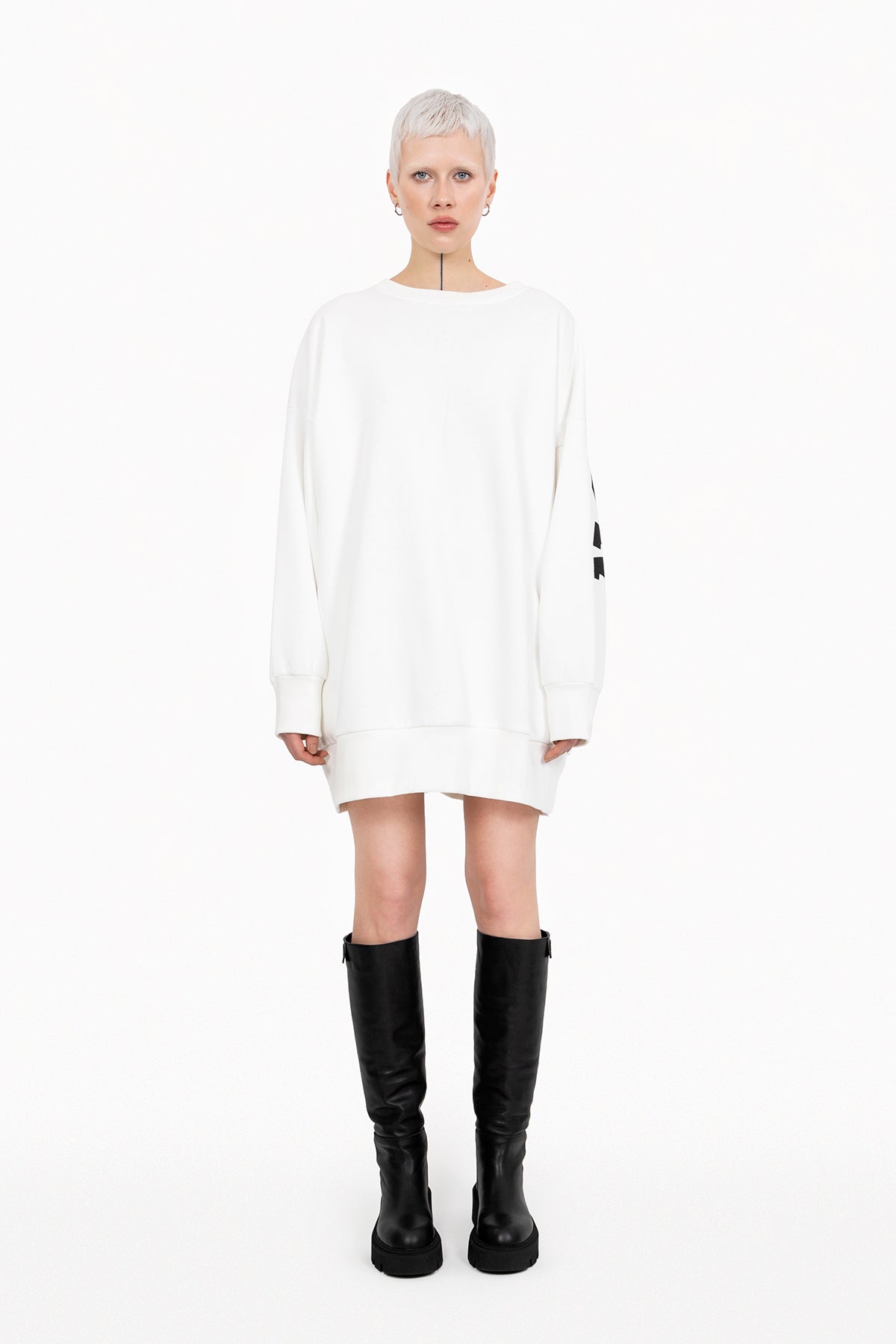 Ekru  Sweatshirt 10098