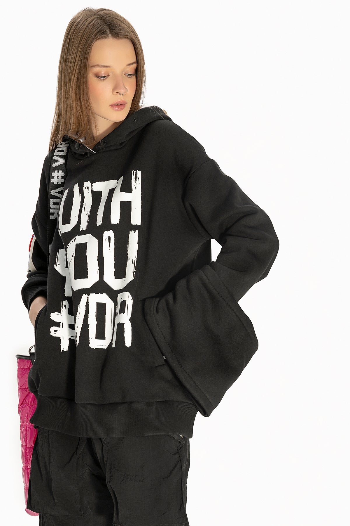 Siyah  Sweatshirt 10106