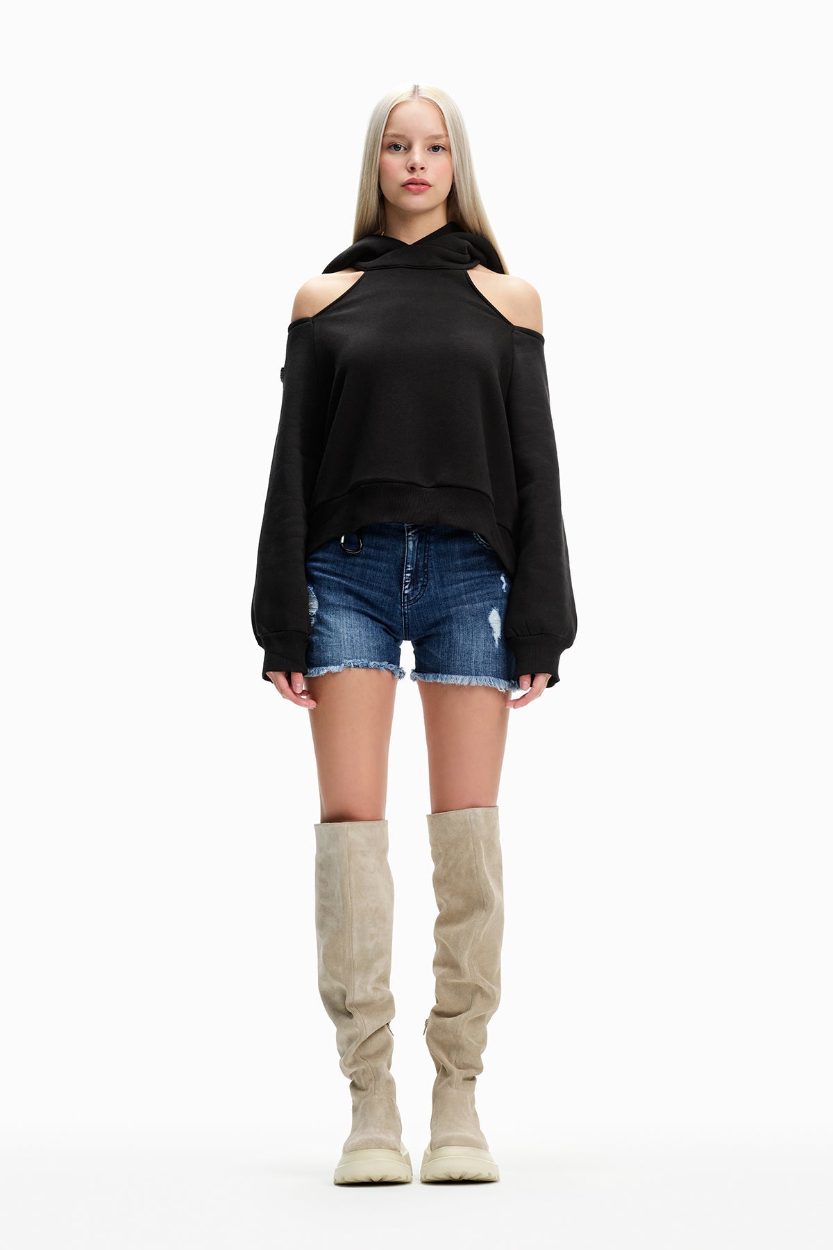 Siyah  Sweatshirt 10110