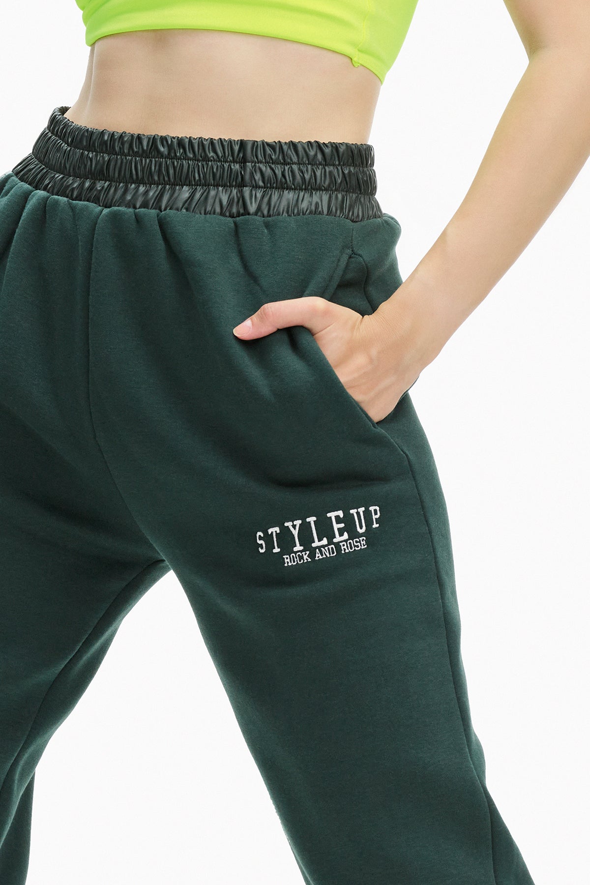 Koyu Yesil  Pantolon 10112