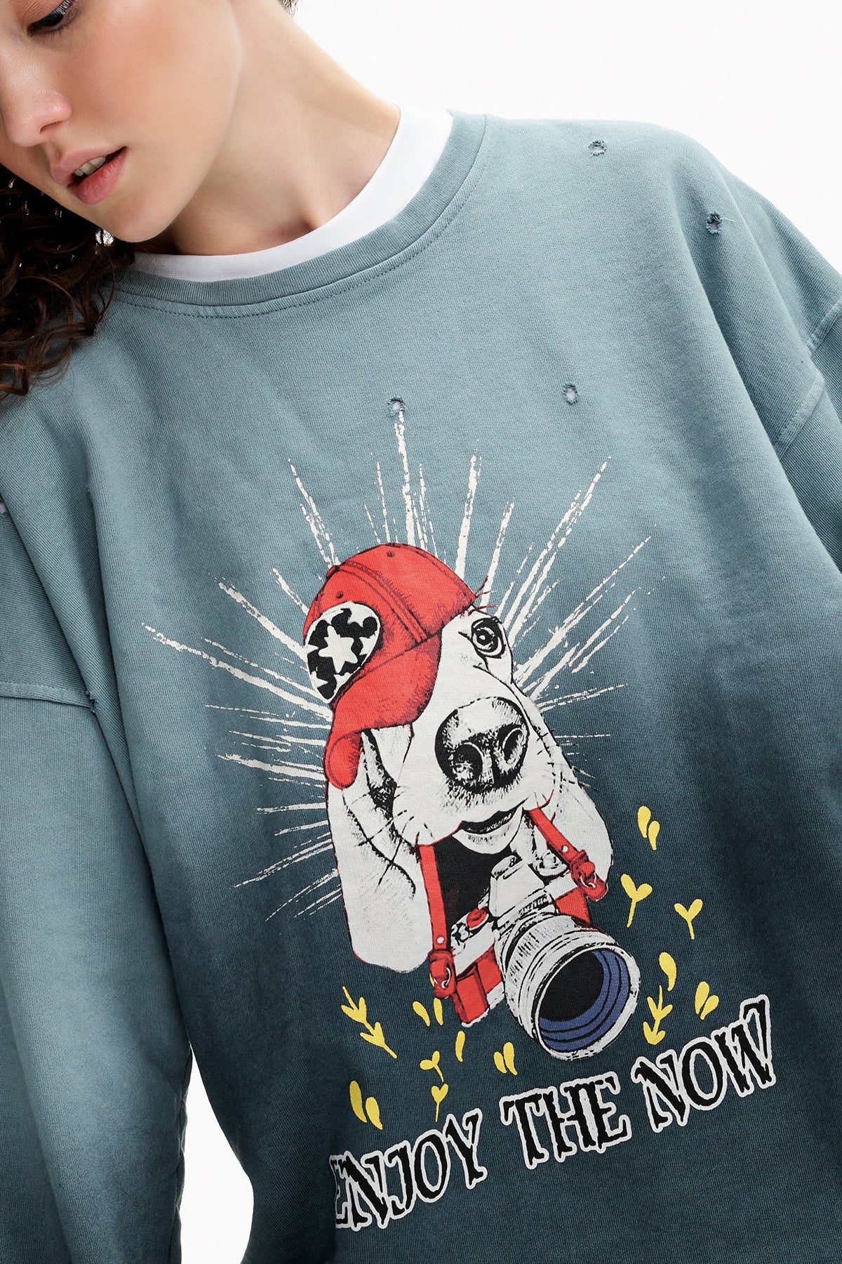 Antrasit  Sweatshirt 10119