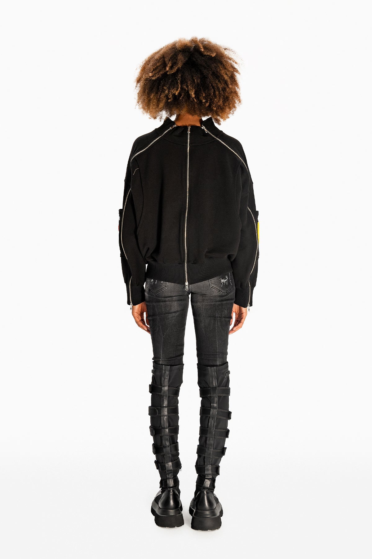Siyah  Sweatshirt 10125