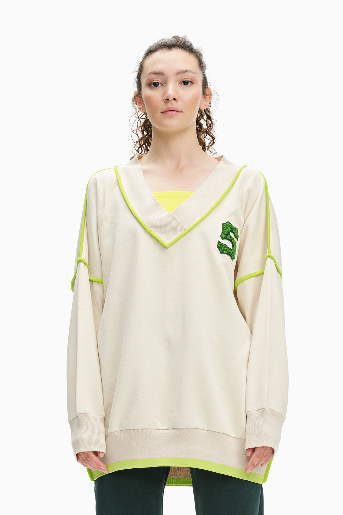 Bej  Sweatshirt 10126