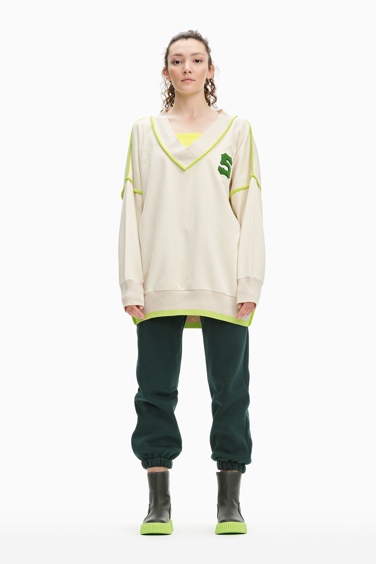Bej  Sweatshirt 10126