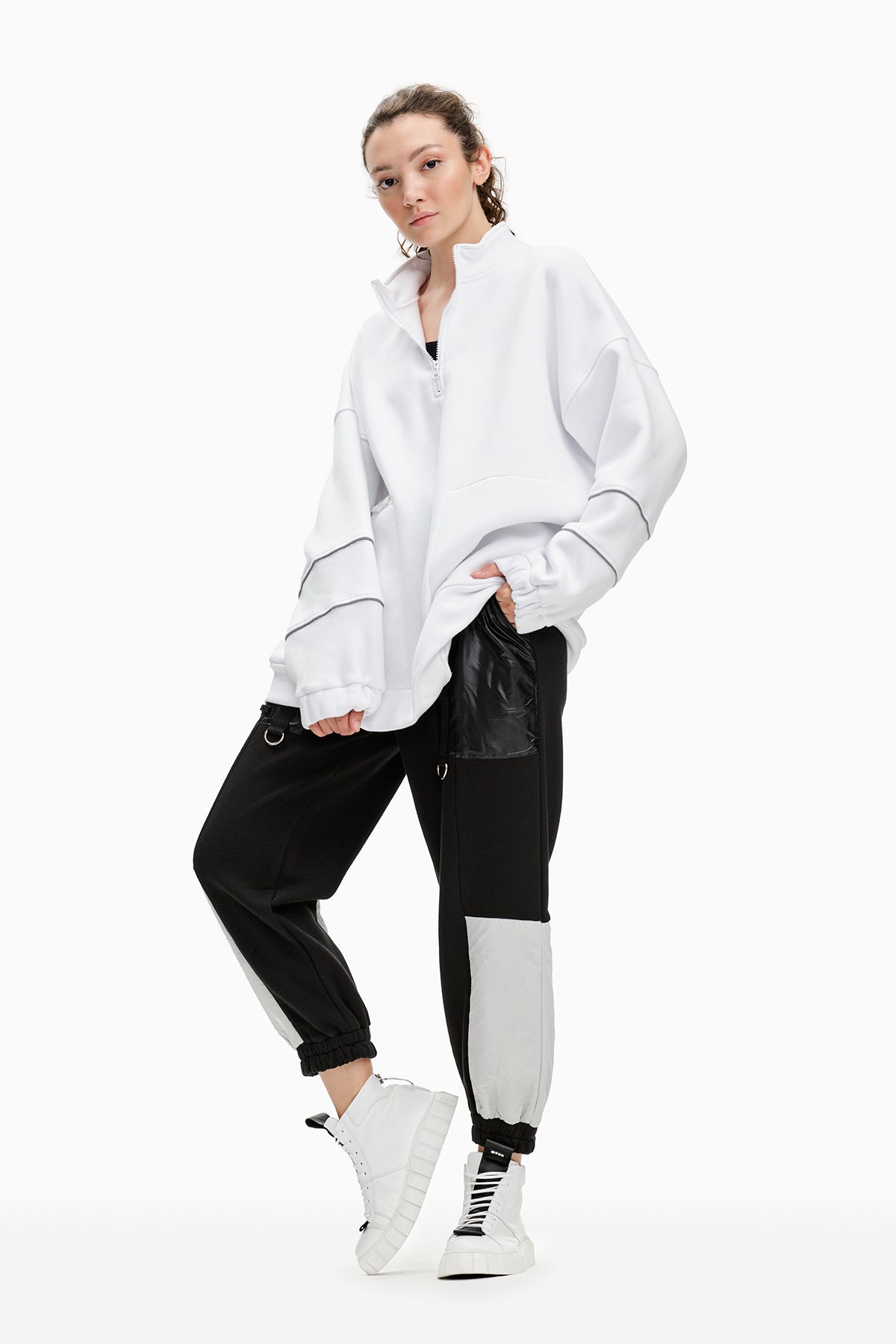 Beyaz  Sweatshirt 10139