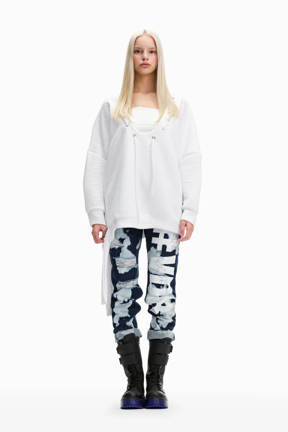 Beyaz  Sweatshirt 10146